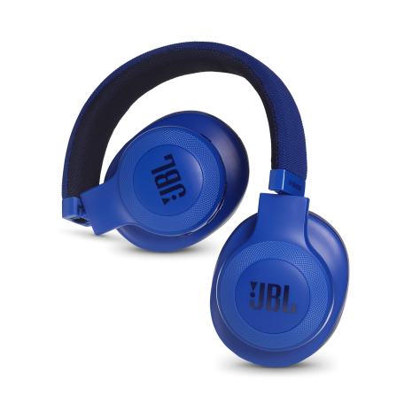 Casti audio on-ear JBL E55BT, Bluetooth, Blue